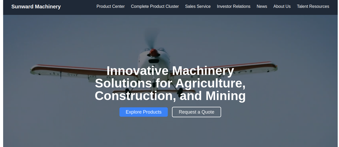Innovative Mechinary MVP Built with MERN Stack and Next.js